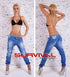 Boyfriend Casual Blue Pants